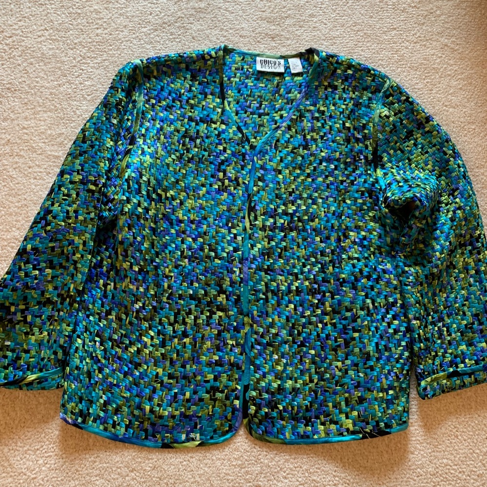 Chico silk woven ladies jacket